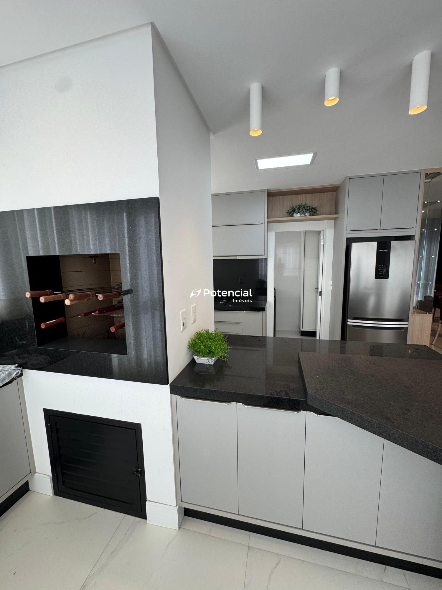 Sacada integrada com churrasqueira Sacada integrada com churrasqueira