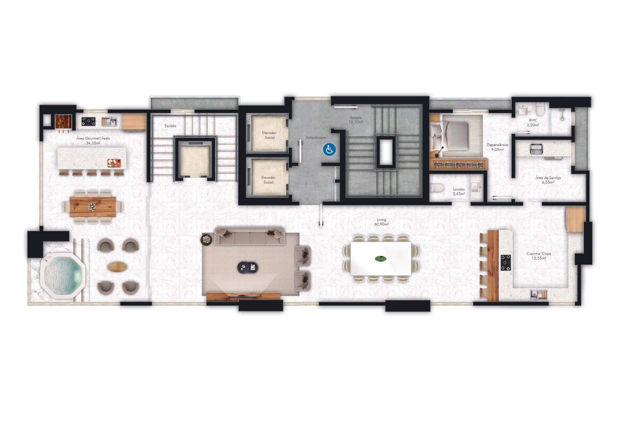 Imagem de Palazzo Royale | Apartamentos 4 suítes | Meia-Praia / Itapema | Potencial Imóveis Imagem de Palazzo Royale | Apartamentos 4 suítes | Meia-Praia / Itapema | Potencial Imóveis