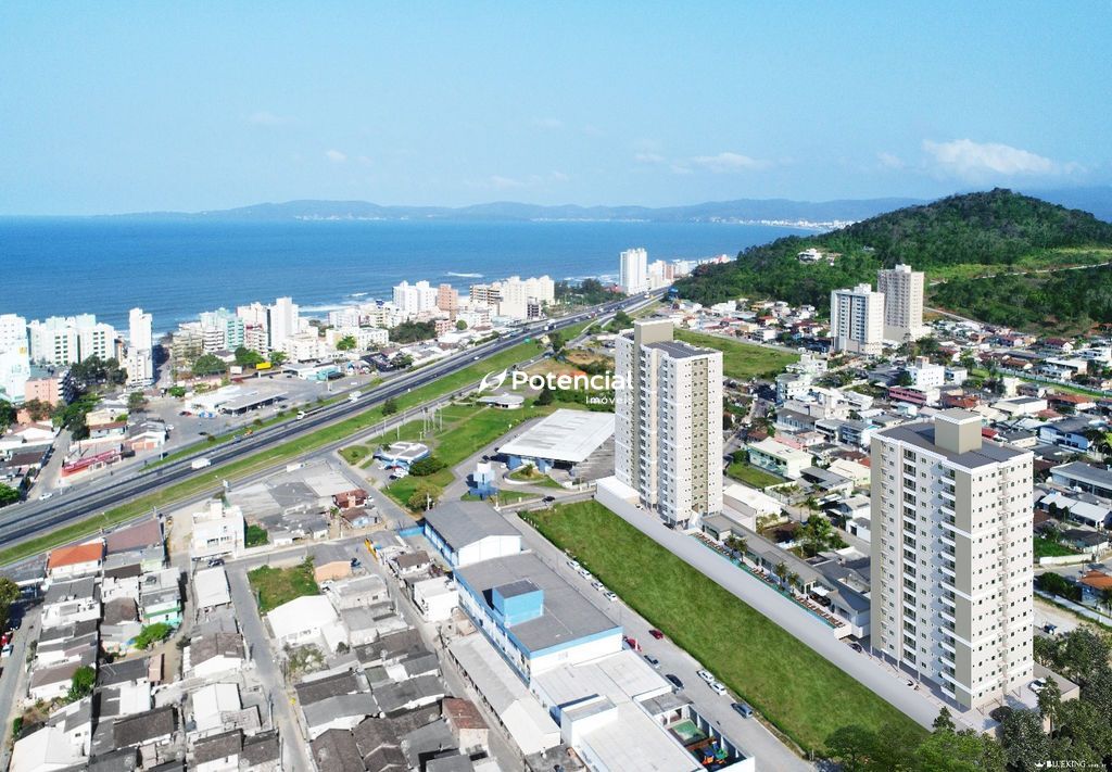 Vista com drone da localização do empreendimento l Blue Garden Residence