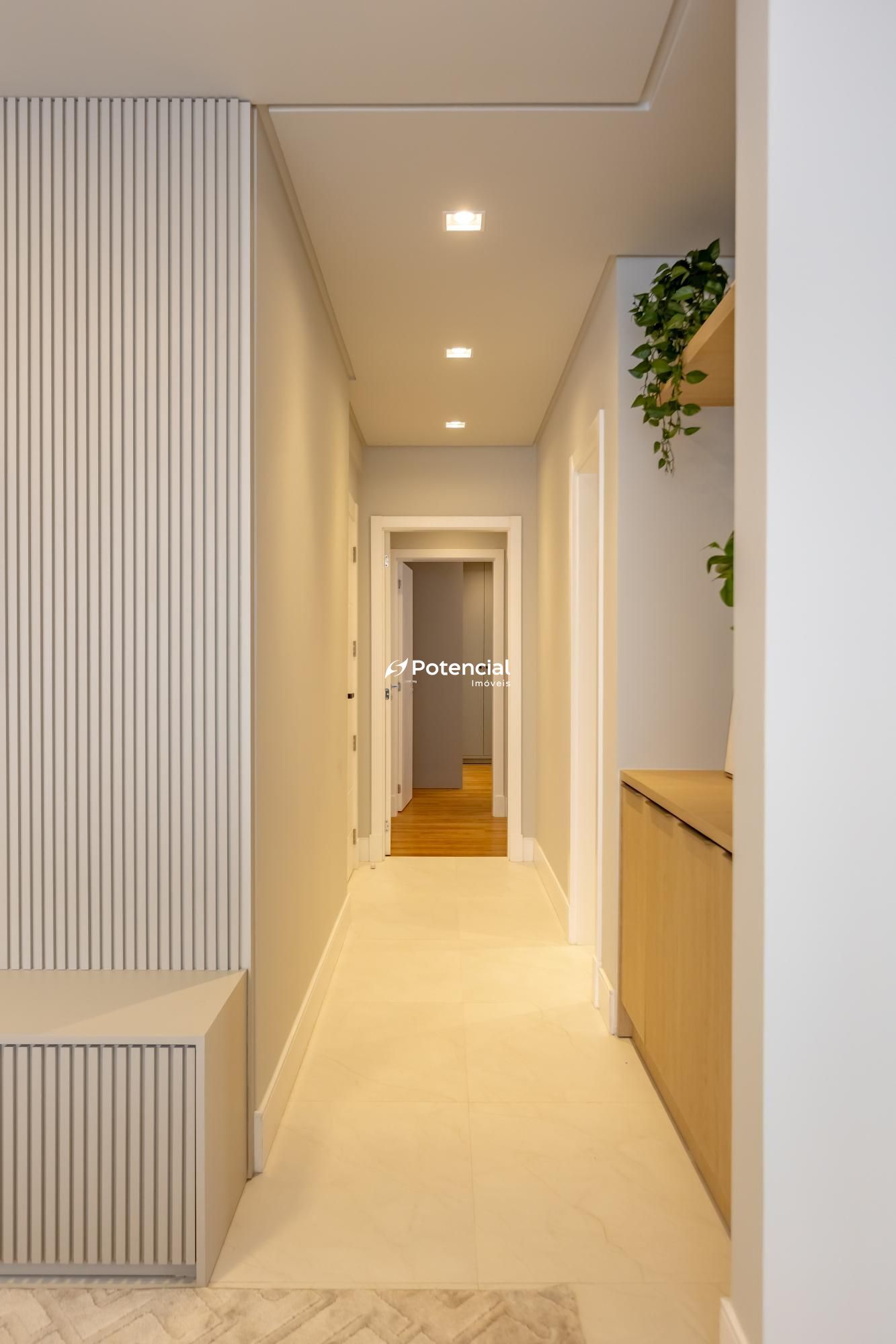 Corredor para as suítes | Empreendimento Éleve Residence