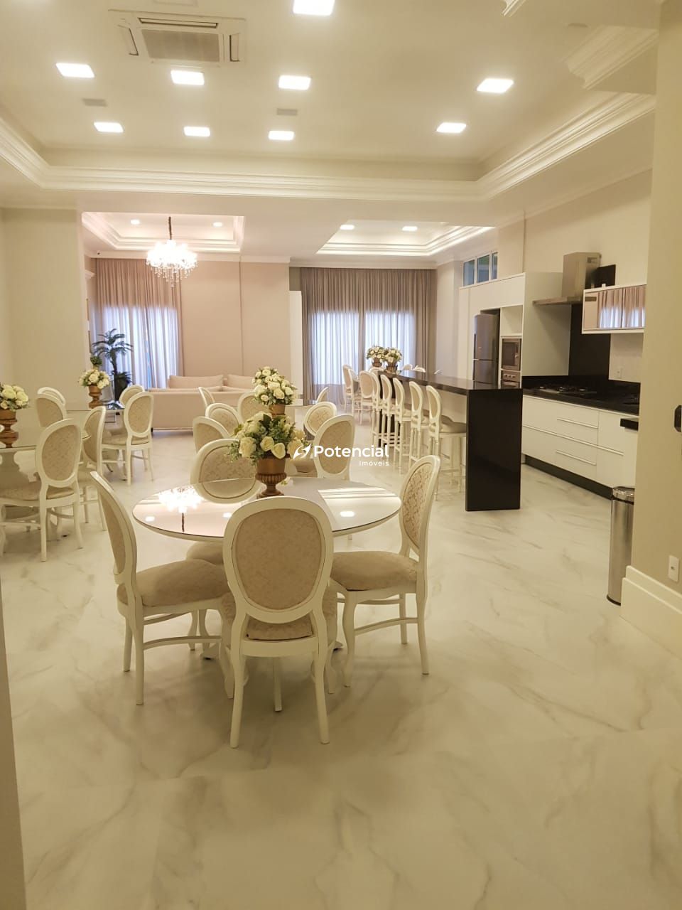 Espaço gourmet salão de festas 3 Le Tre Torri Residenziale