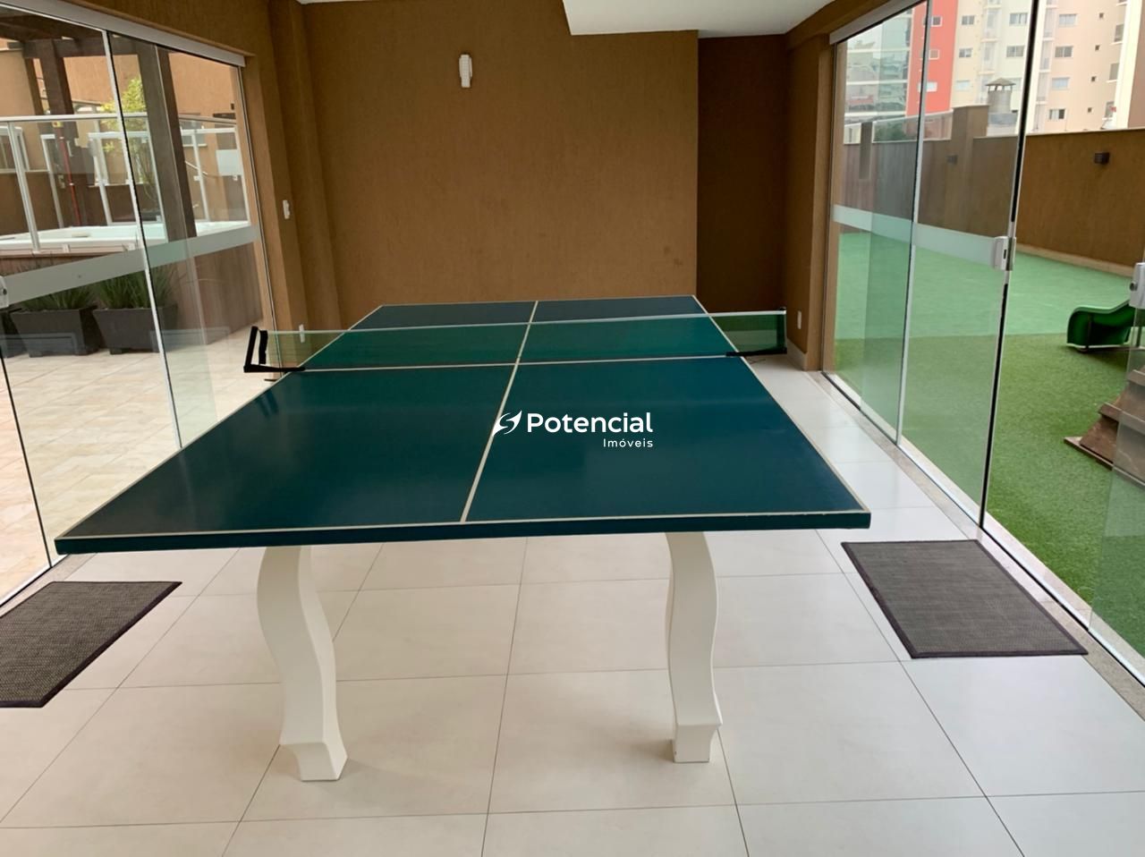Mesa de Ping Pong | Empreendimento Mar das Árabias Mesa de Ping Pong | Empreendimento Mar das Árabias