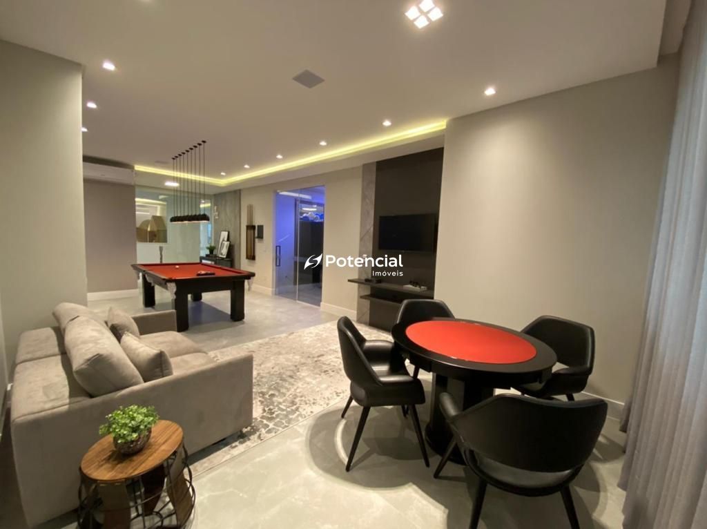 Sala de jogos com mesa de snooker Porto Vila Residence