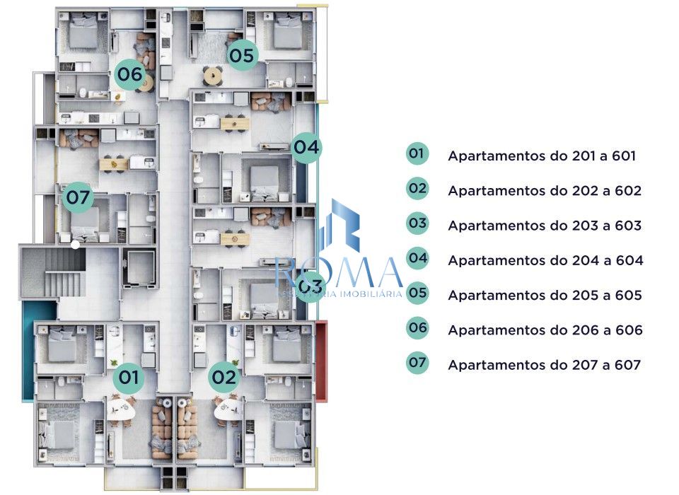 Apartamento, 2 quartos, 53 m² - Foto 3
