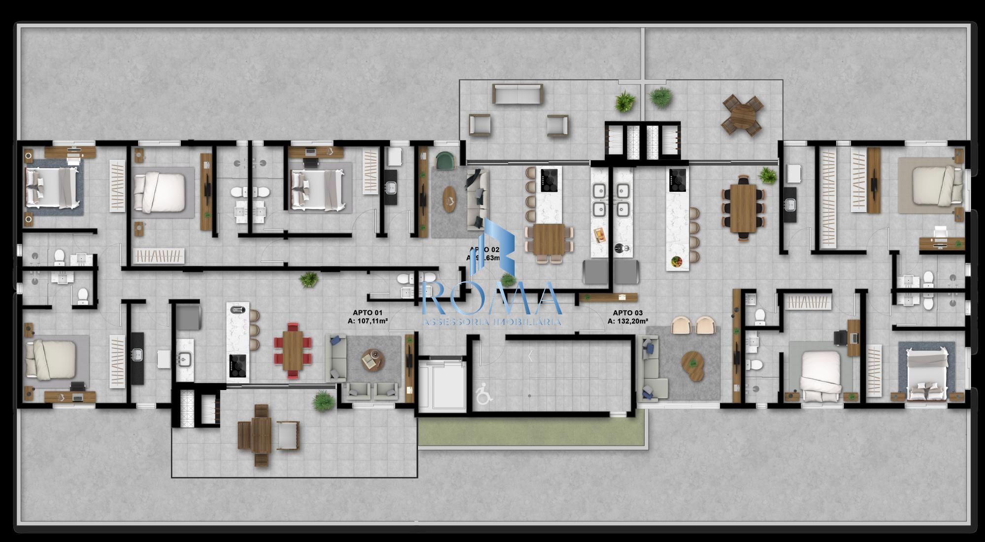Apartamento, 3 quartos, 189 m² - Foto 4