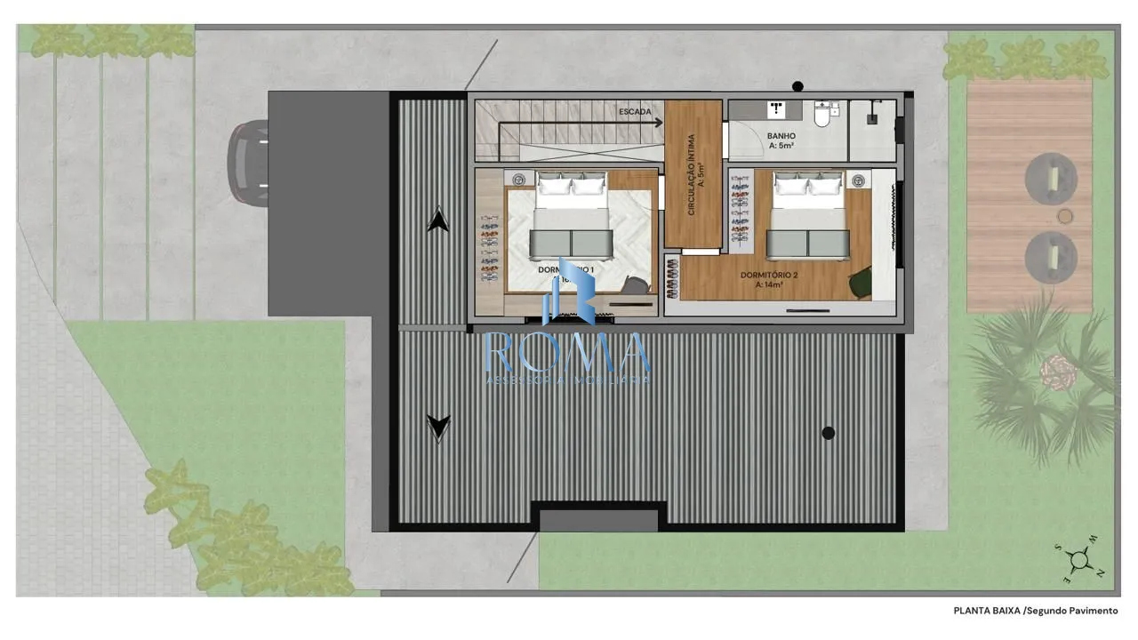Casa de Condomínio, 3 quartos - Foto 4