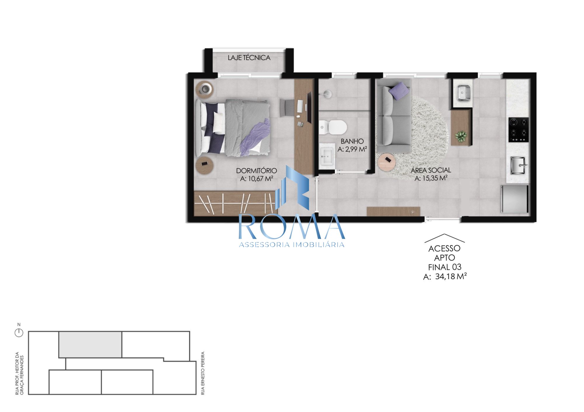 Apartamento, 1 quarto, 49 m² - Foto 18