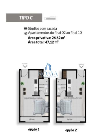 Apartamento, 1 quarto, 26 m² - Foto 4