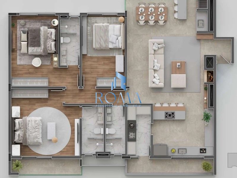 Apartamento, 3 quartos, 146 m² - Foto 6