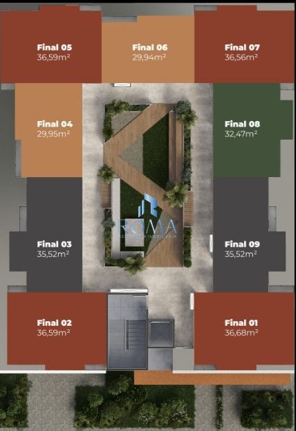 Apartamento, 1 quarto, 36 m² - Foto 4