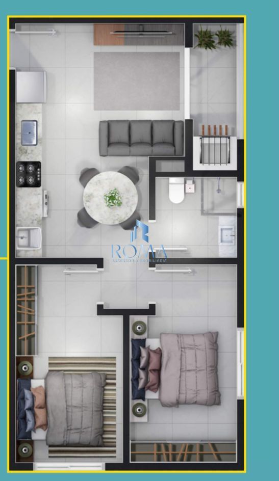 Apartamento, 2 quartos, 53 m² - Foto 4