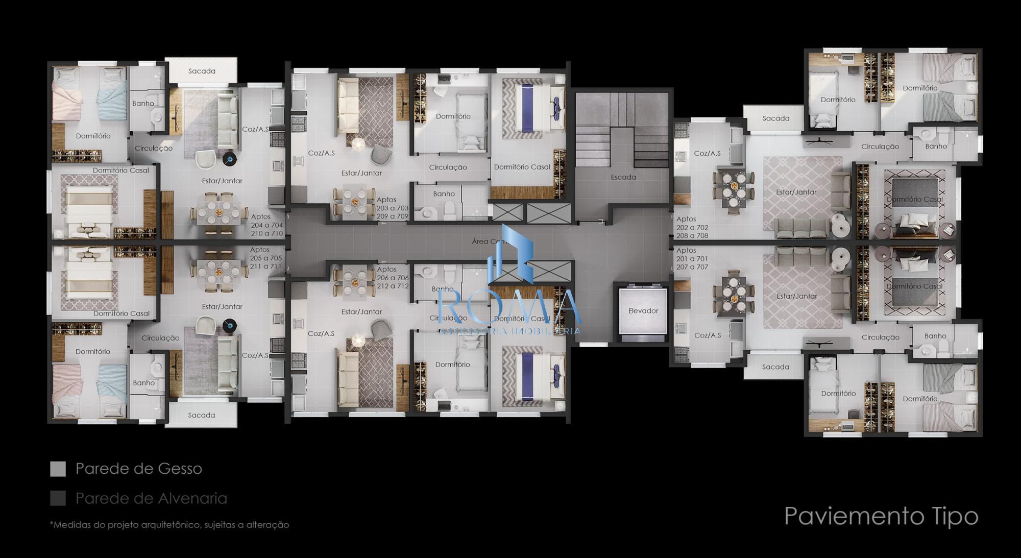 Apartamento, 3 quartos, 60 m² - Foto 5