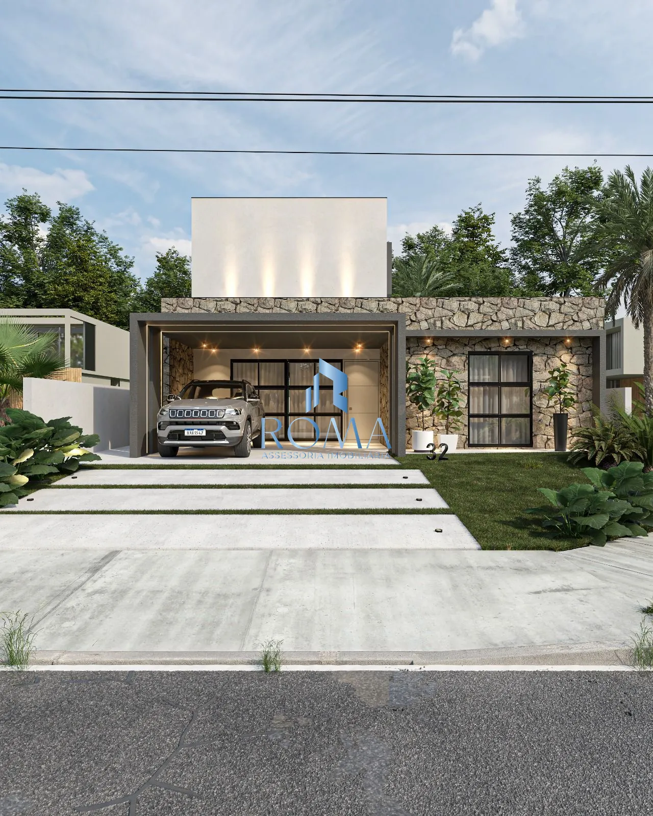 Casa de Condomínio, 3 quartos - Foto 1