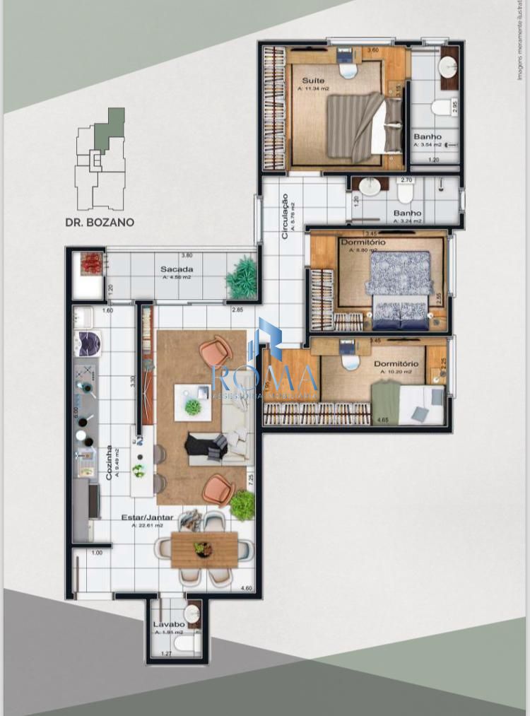 Apartamento, 3 quartos, 95 m² - Foto 16