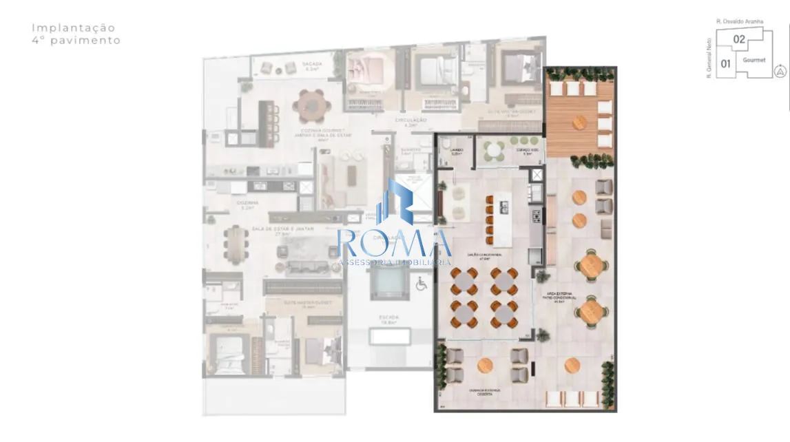 Apartamento, 2 quartos, 74 m² - Foto 8