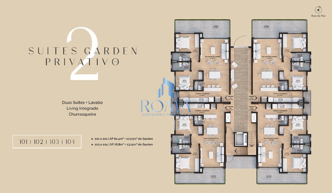 Apartamento, 3 quartos, 103 m² - Foto 3
