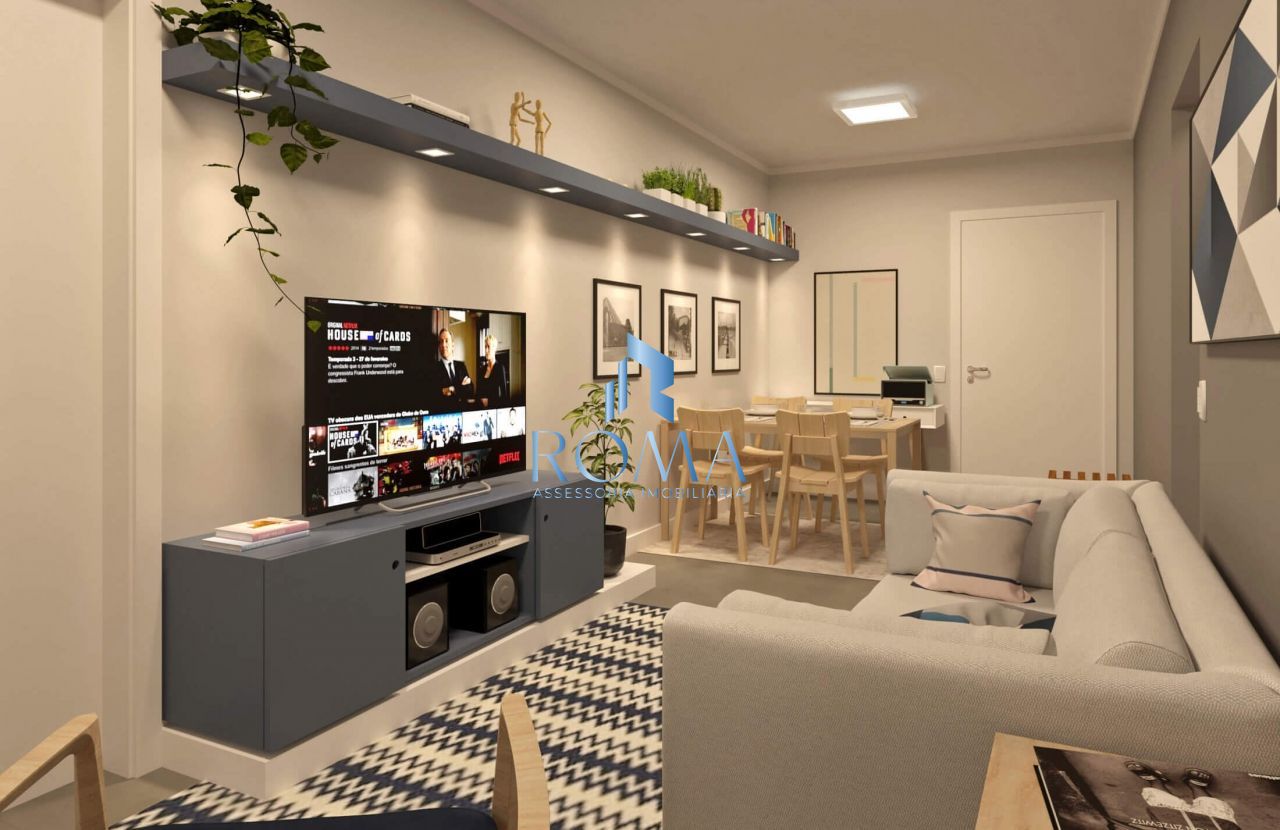 Apartamento, 1 quarto, 46 m² - Foto 1