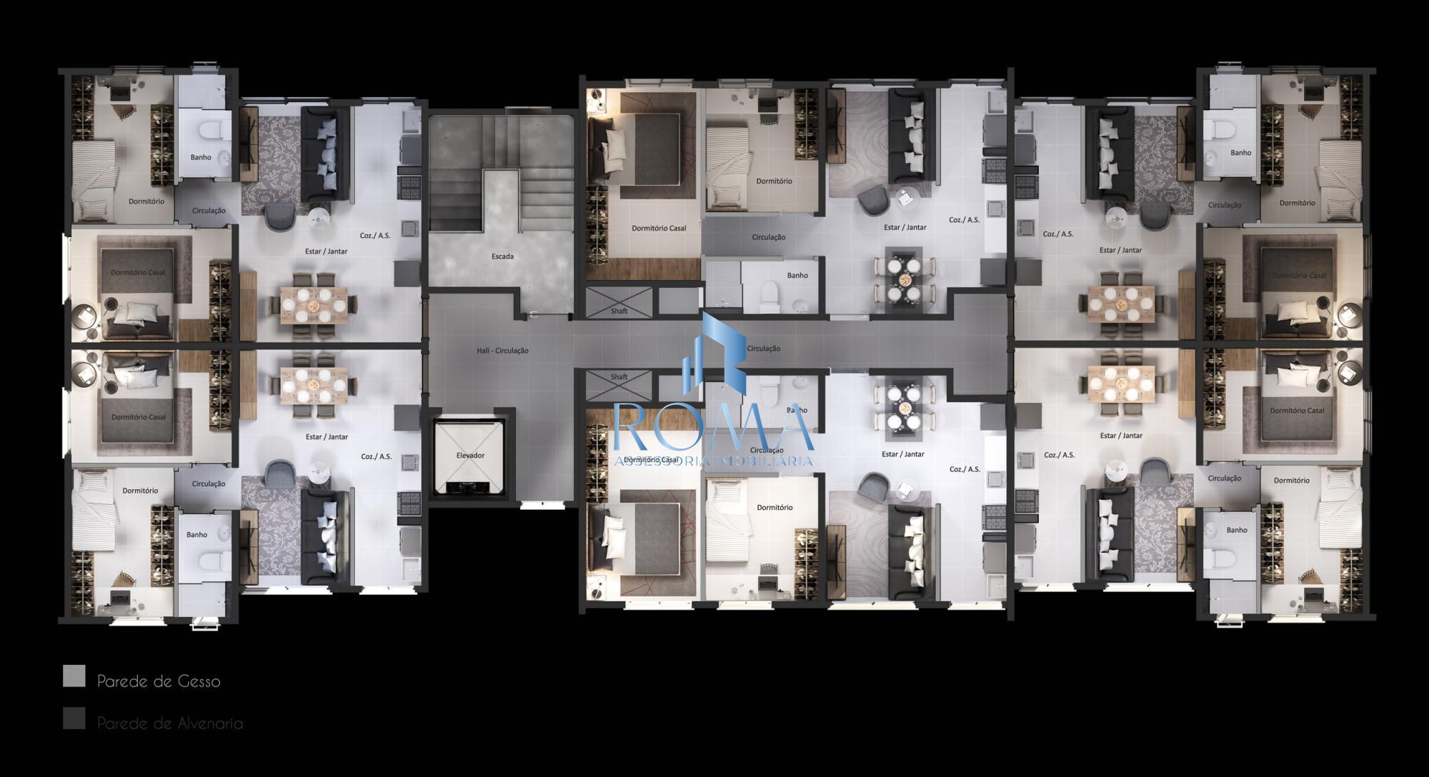 Apartamento, 2 quartos, 47 m² - Foto 7