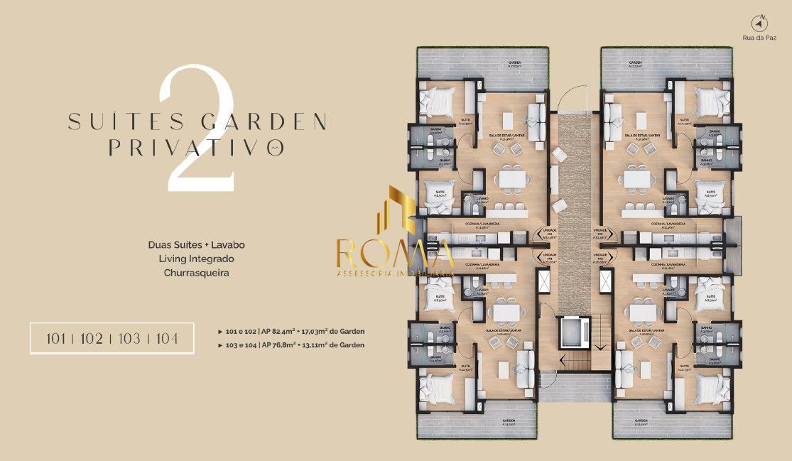 Apartamento, 2 quartos, 99 m² - Foto 3