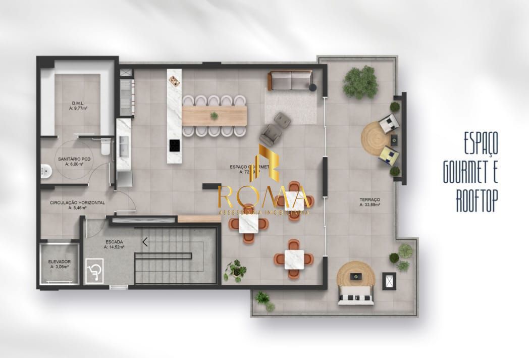 Apartamento, 2 quartos, 93 m² - Foto 4