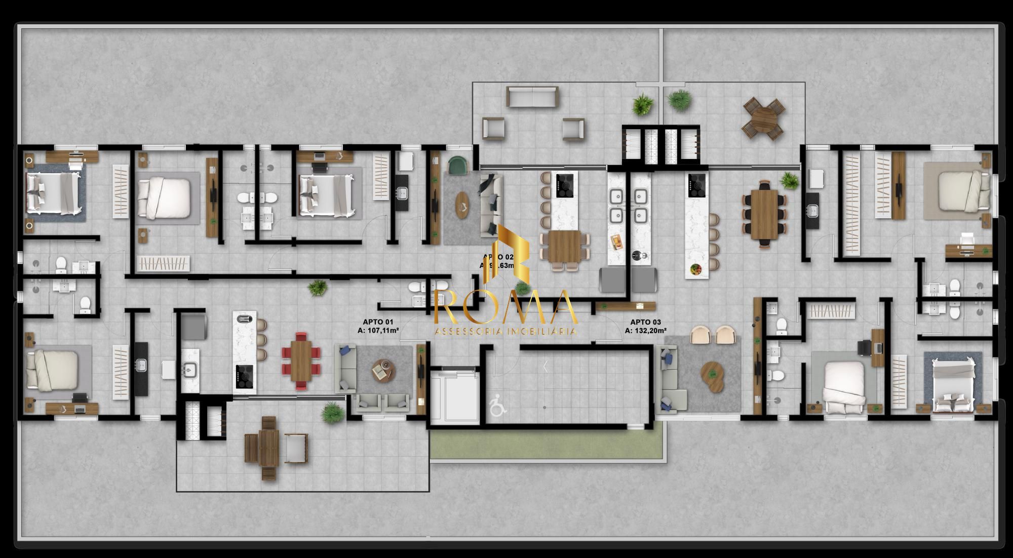 Apartamento, 3 quartos, 123 m² - Foto 6