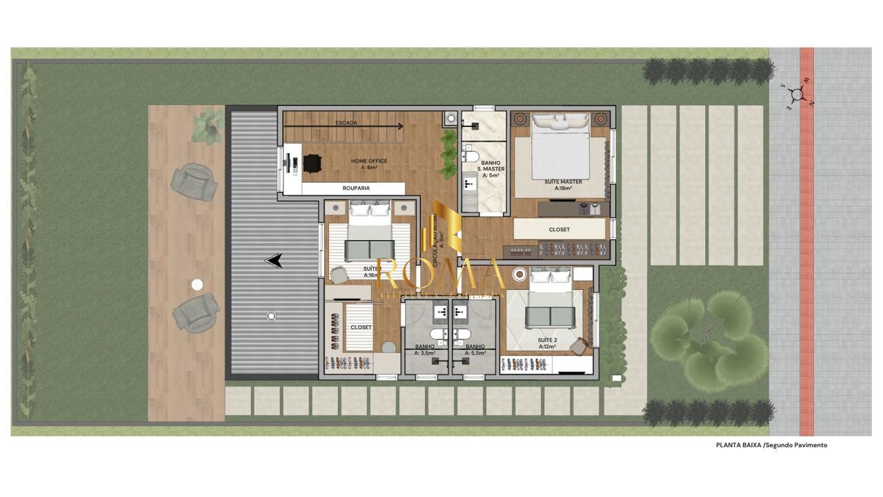 Casa de Condomínio, 4 quartos - Foto 3