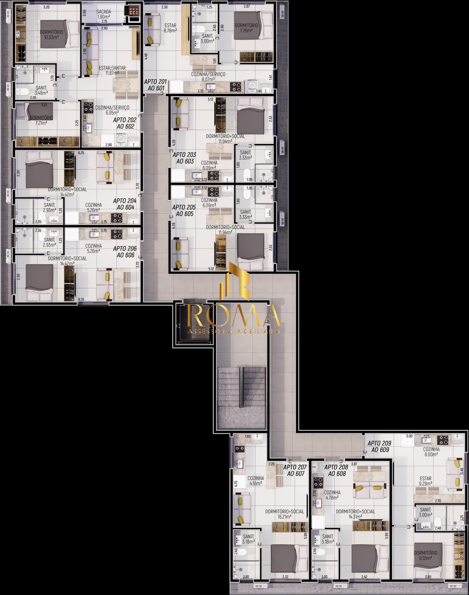 Apartamento, 1 quarto, 24 m² - Foto 12
