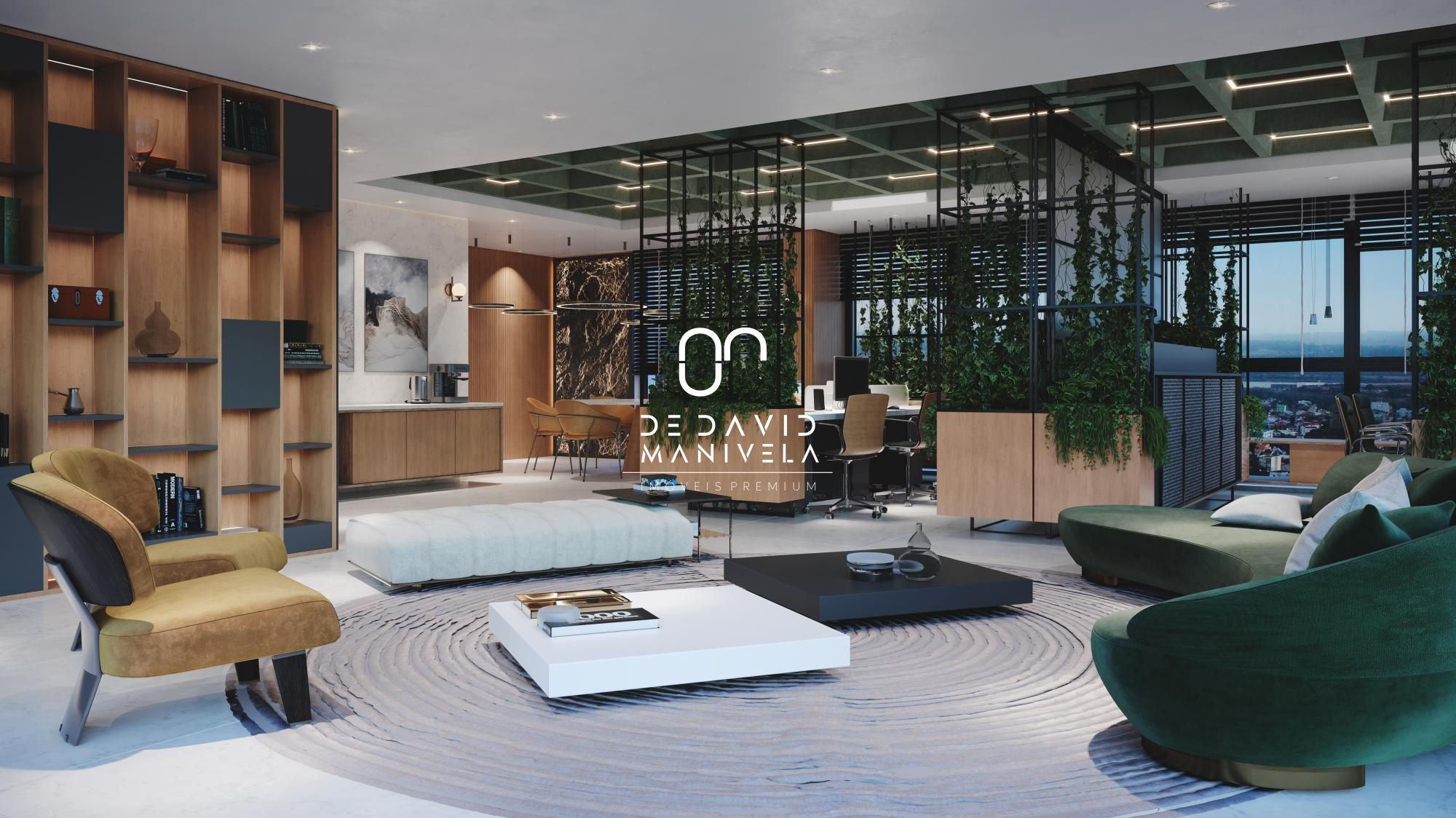 Sala comercial com vista panorâmica no bairro centro.