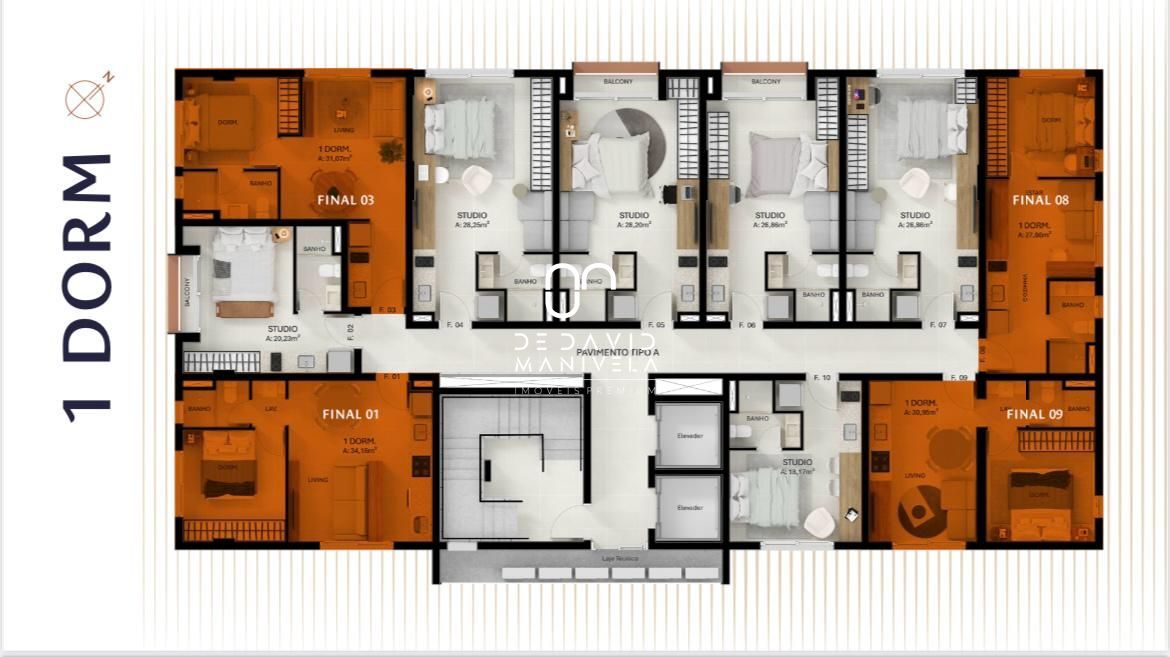 Apartamento em construção nas dores