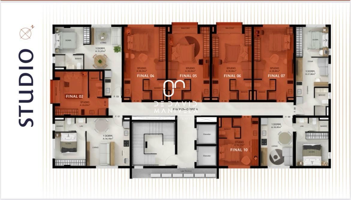 Apartamento em construção nas dores