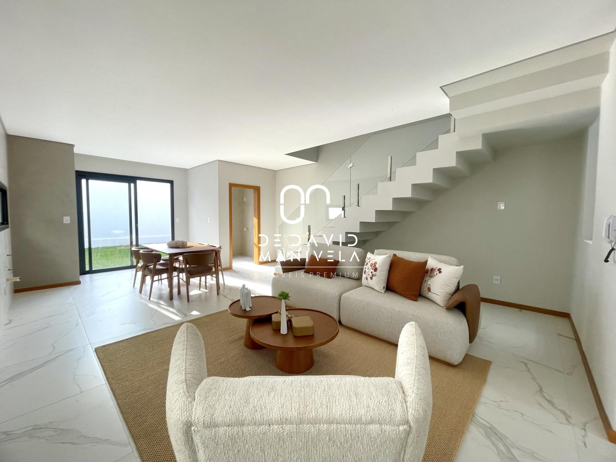 Casas conjugadas em construção no residencial novo horizonte