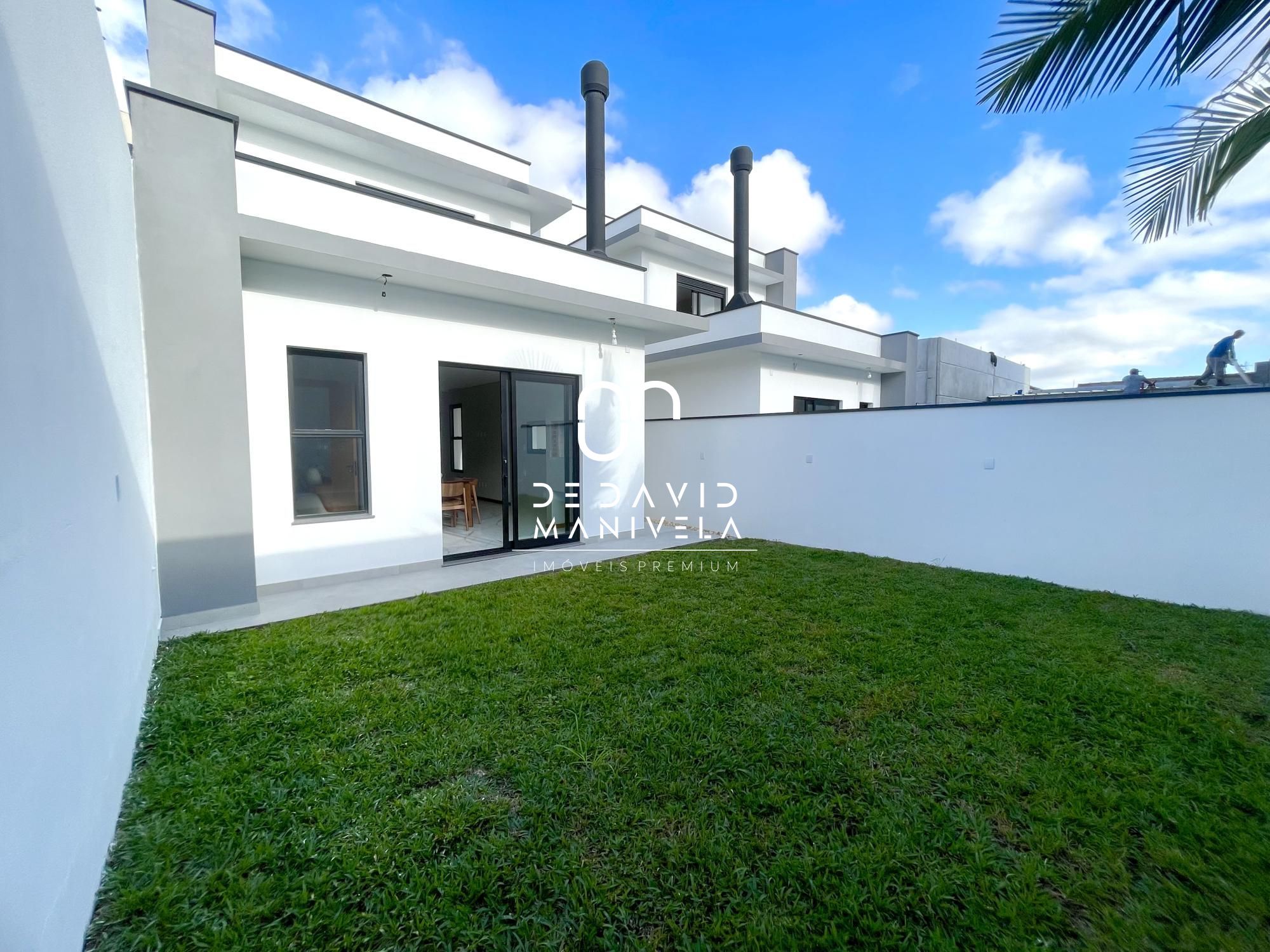 Casas conjugadas em construção no residencial novo horizonte