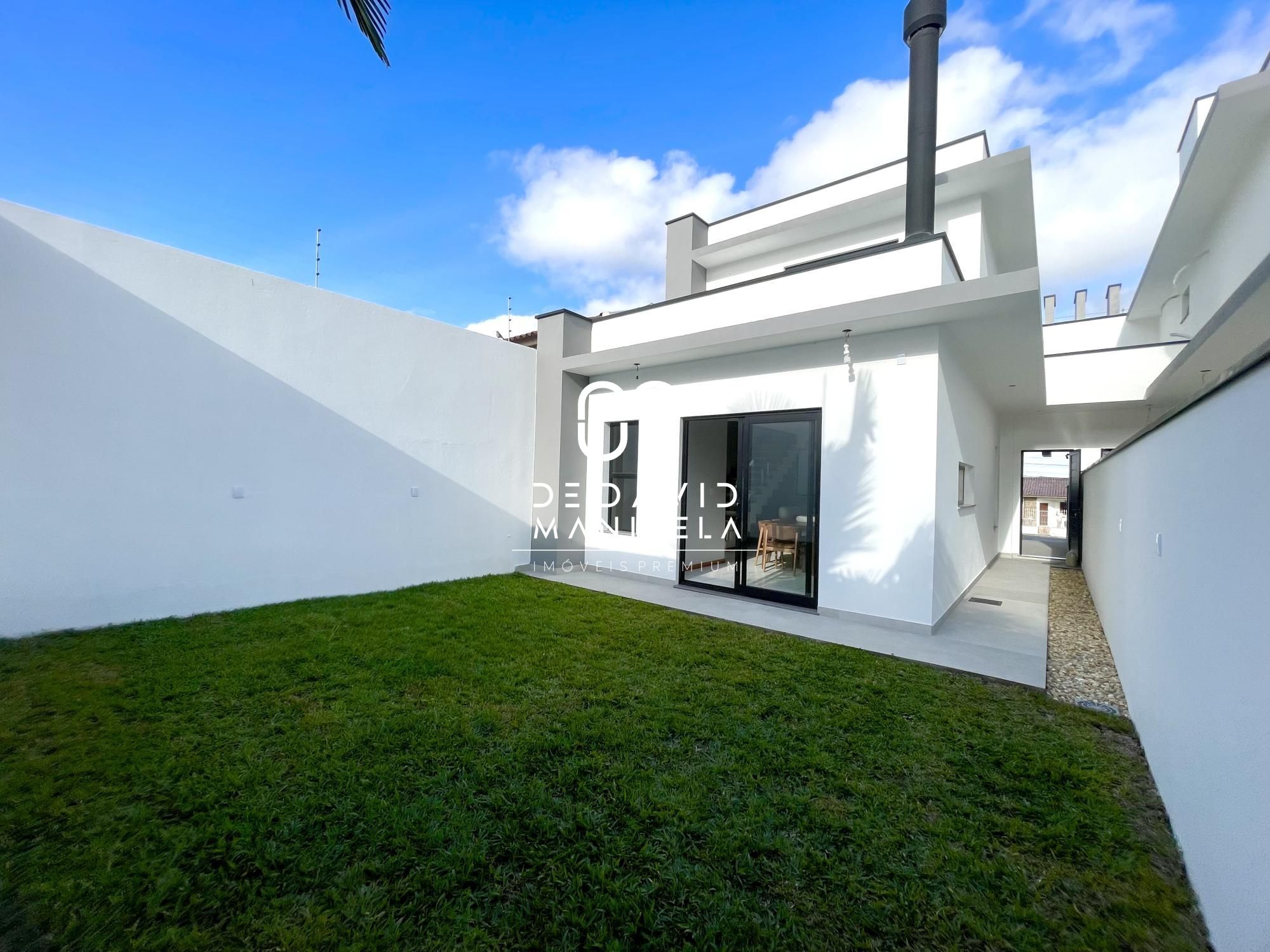 Casas conjugadas em construção no residencial novo horizonte