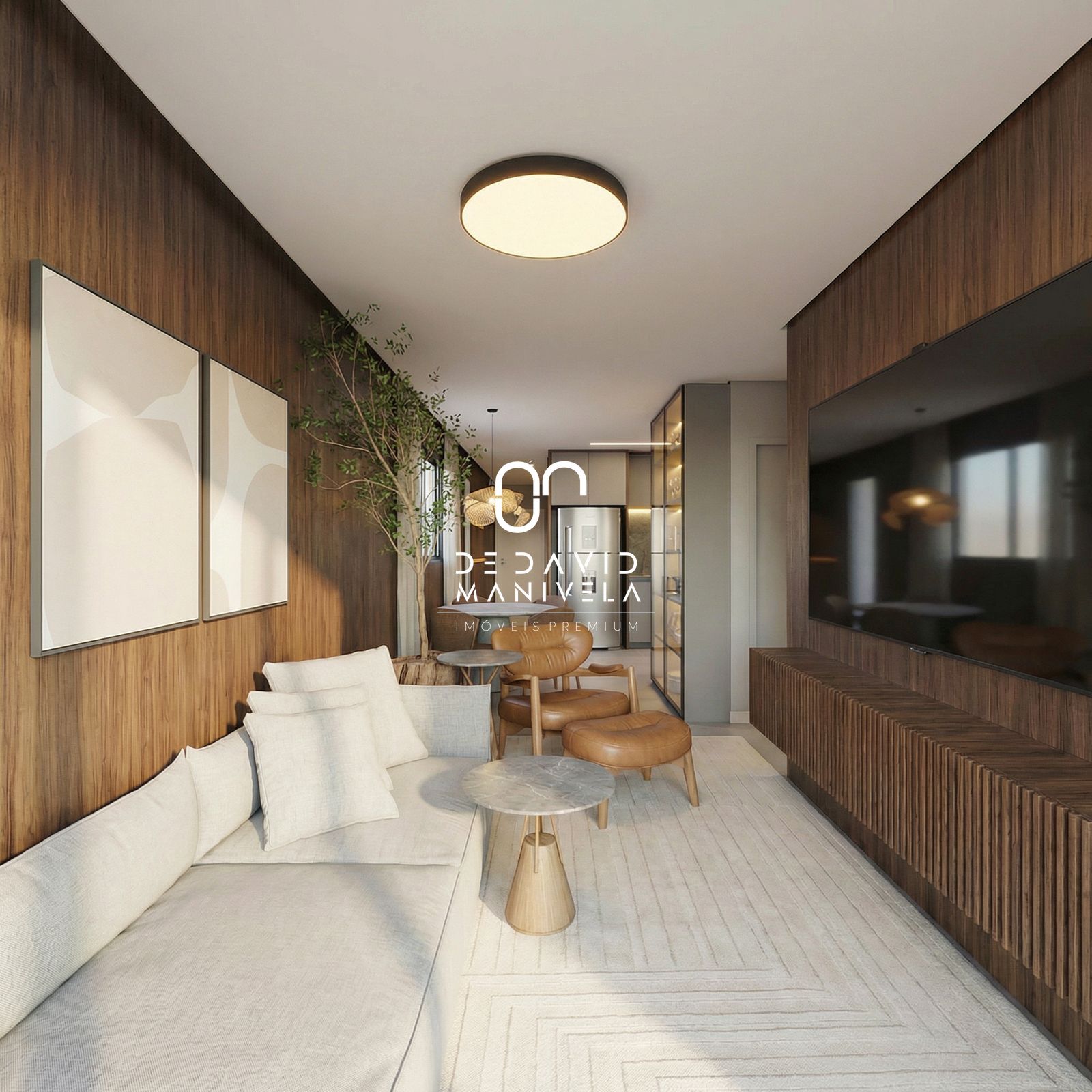 Apartamento em construção em camobi, 2 suítes