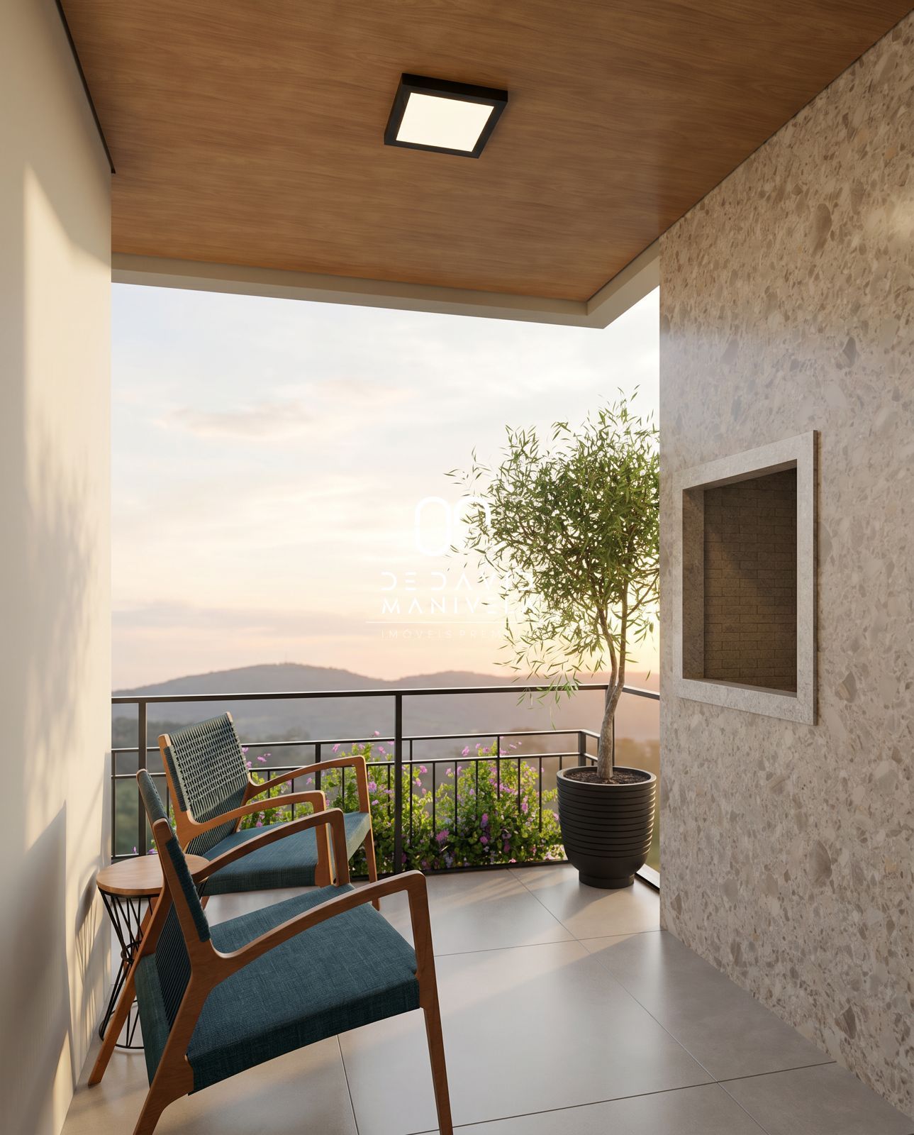 Apartamento em construção em camobi, 2 suítes
