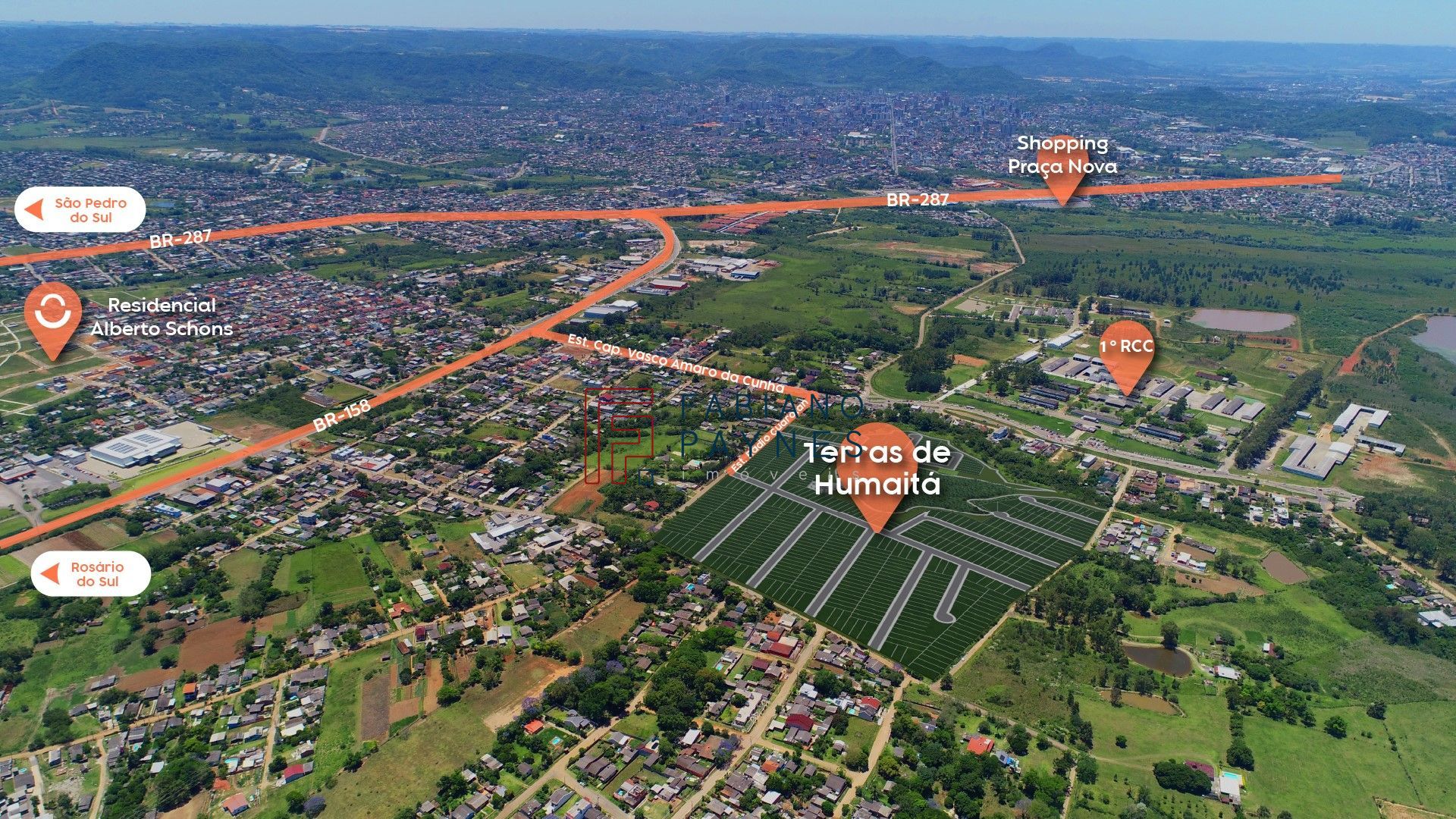 Terreno/Lote à venda  no Boi Morto - Santa Maria, RS. Imóveis