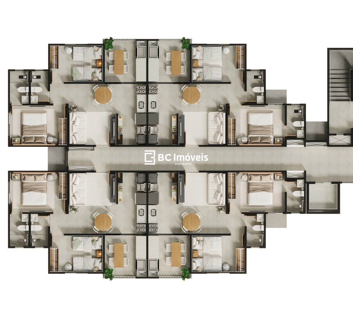 Apartamento, 2 quartos, 55 m² - Foto 36