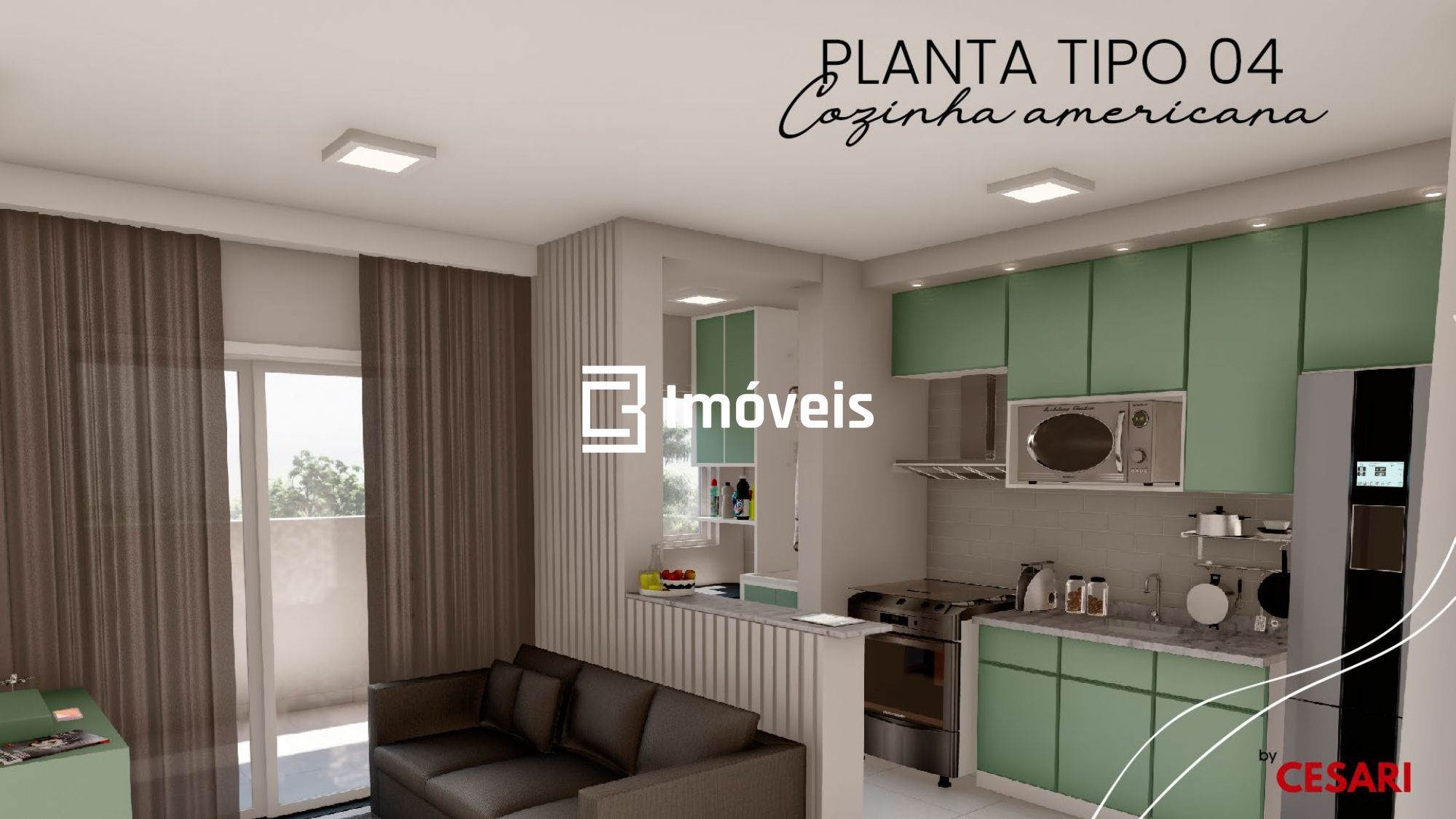 Apartamento à venda com 2 quartos, 65m² - Foto 5