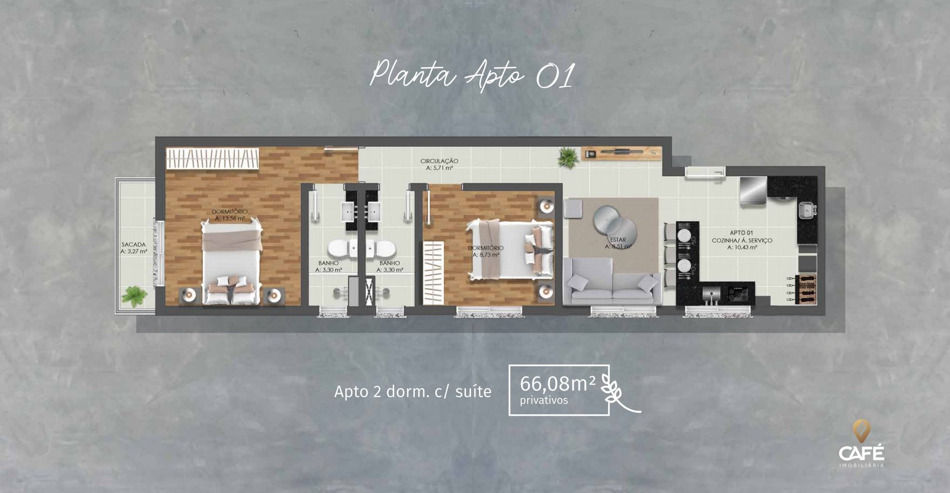 Apartamento, 2 quartos, 65 m² - Foto 18