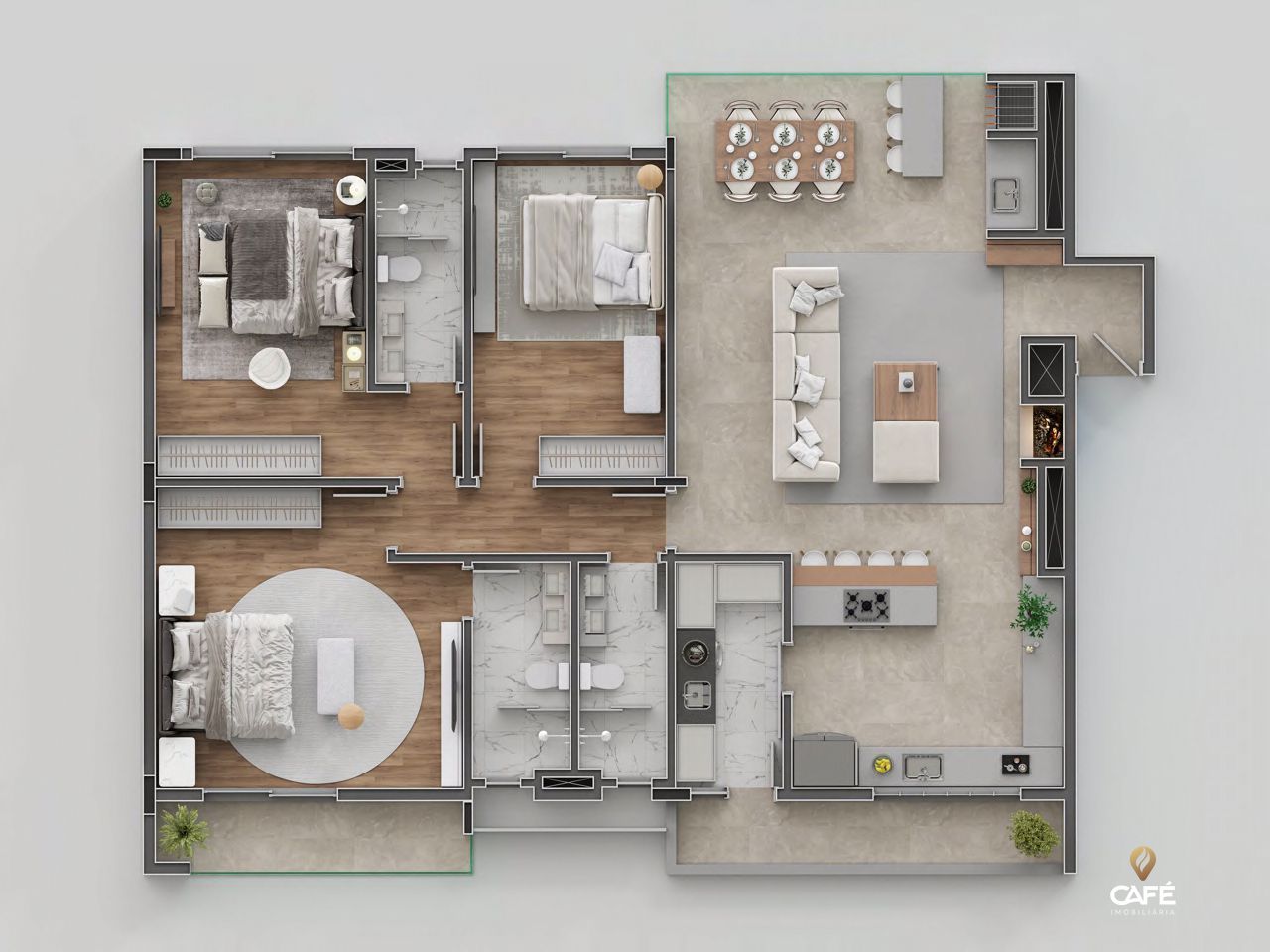 Apartamento à venda com 3 quartos, 123m² - Foto 21