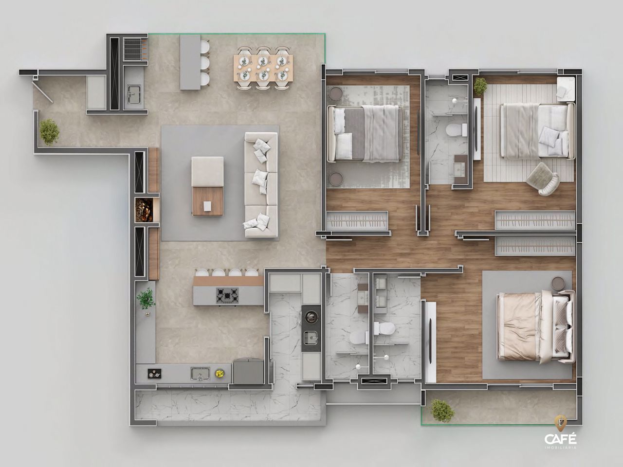 Apartamento, 3 quartos, 146 m² - Foto 20