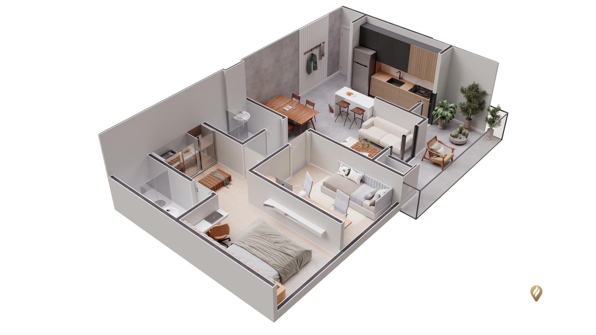 Apartamento, 2 quartos, 71 m² - Foto 20