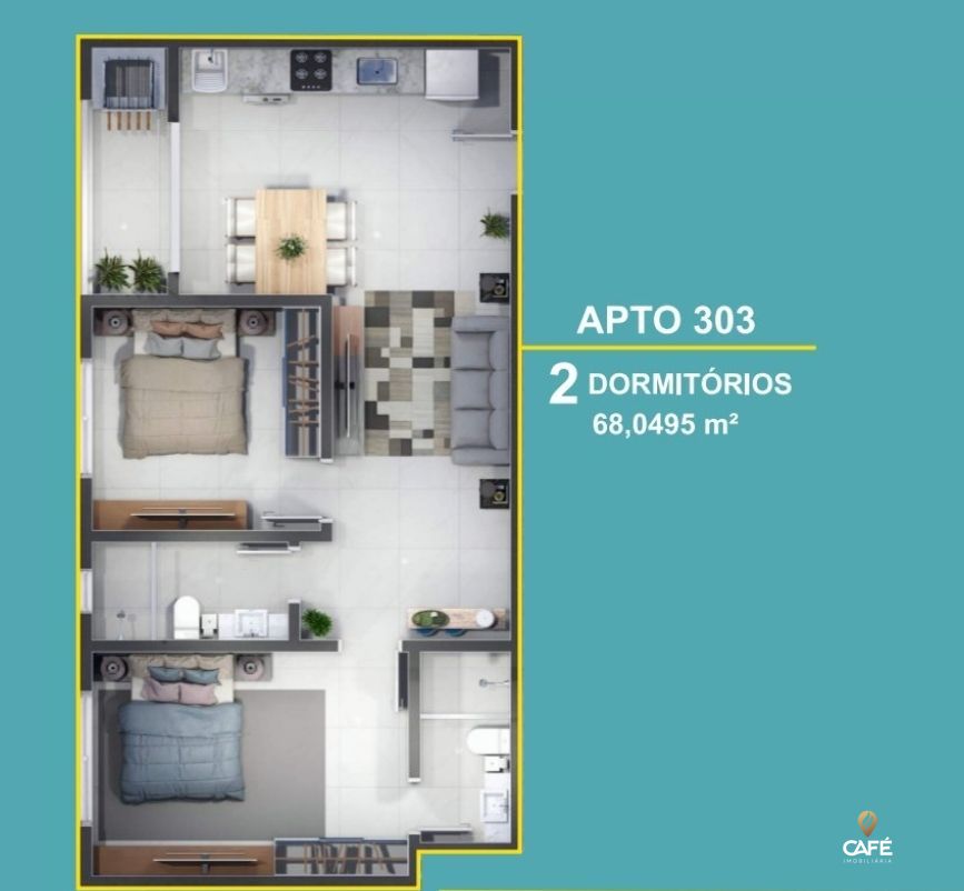 Apartamento, 2 quartos, 68 m² - Foto 9