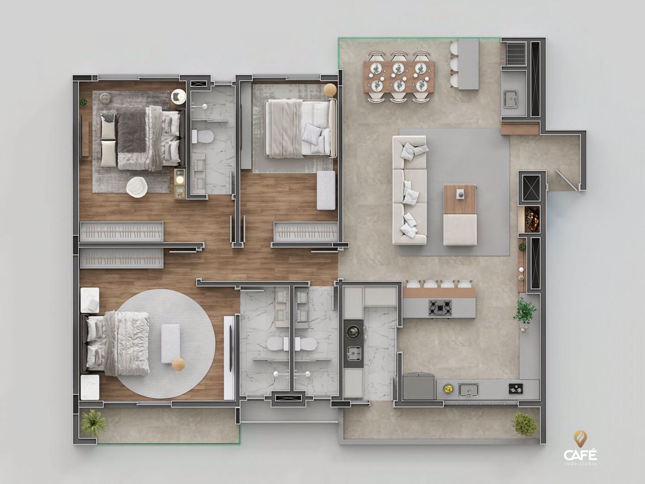Apartamento, 3 quartos, 146 m² - Foto 22