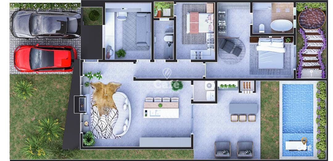 Casa de Condomínio, 3 quartos - Foto 23