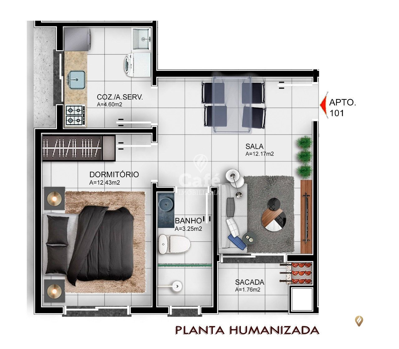 Apartamento à venda com 2 quartos, 60m² - Foto 13