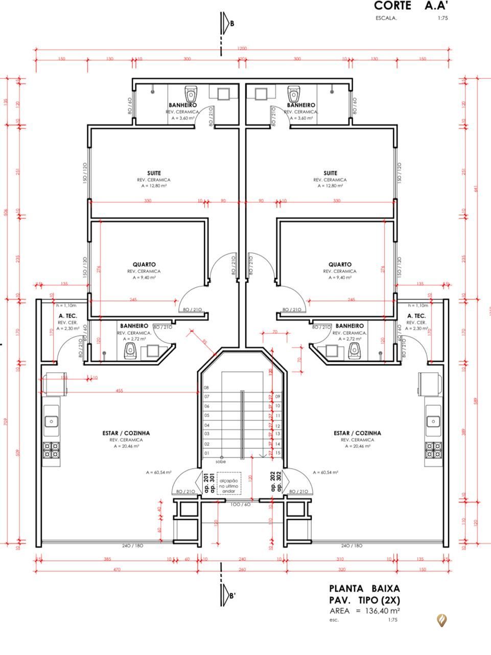 Apartamento à venda com 2 quartos, 60m² - Foto 11