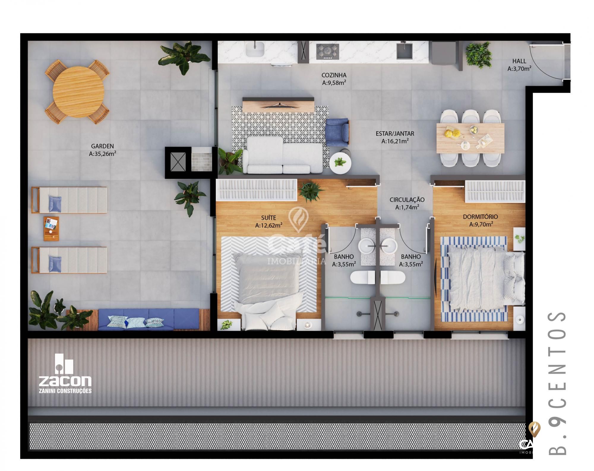 Apartamento, 2 quartos, 70 m² - Foto 22