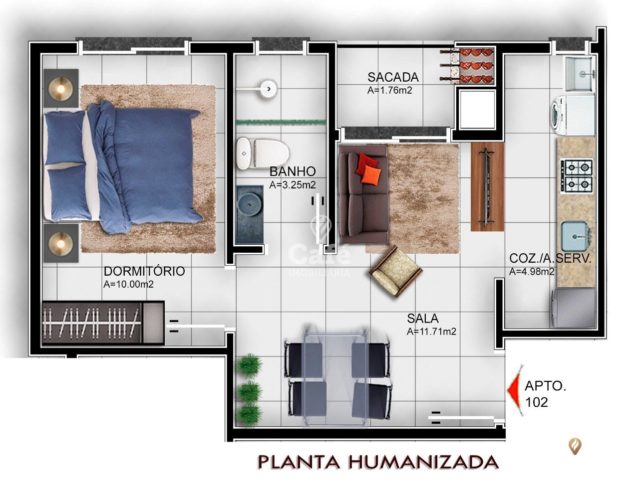 Apartamento à venda com 2 quartos, 60m² - Foto 18