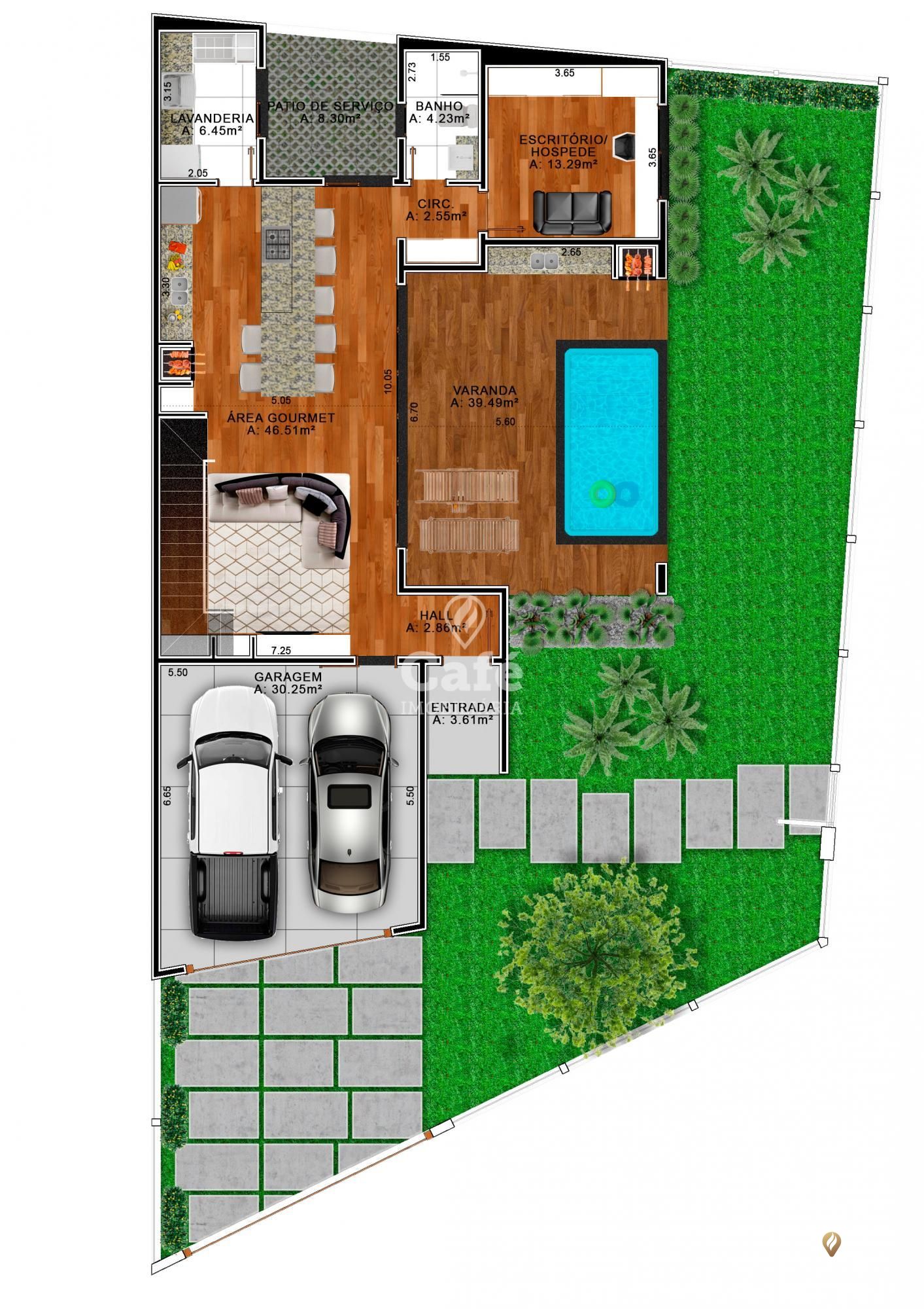 Casa à venda com 3 quartos, 228m² - Foto 8